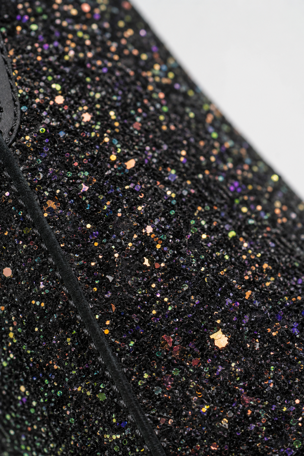 Bottes Santiags pour Enfant Noires à Paillettes Multicolore