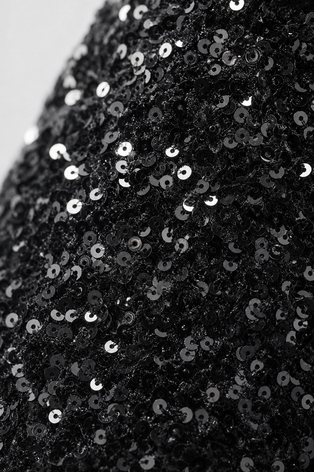 Bottes Santiags Pailletées Noires à Boucles