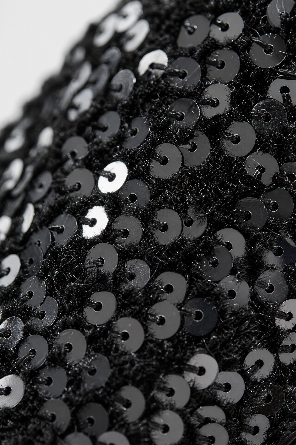 Bottes Santiags Noires Pailletées à Talon 5 cm