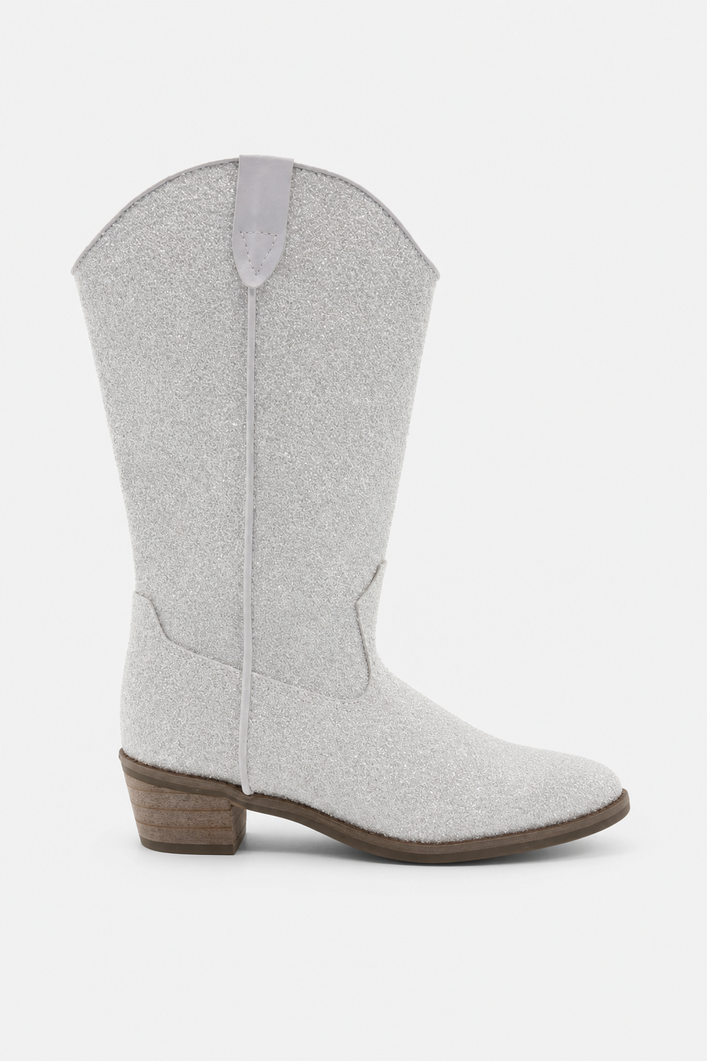 Bottes Santiags pour Enfant Pailletées Blanches